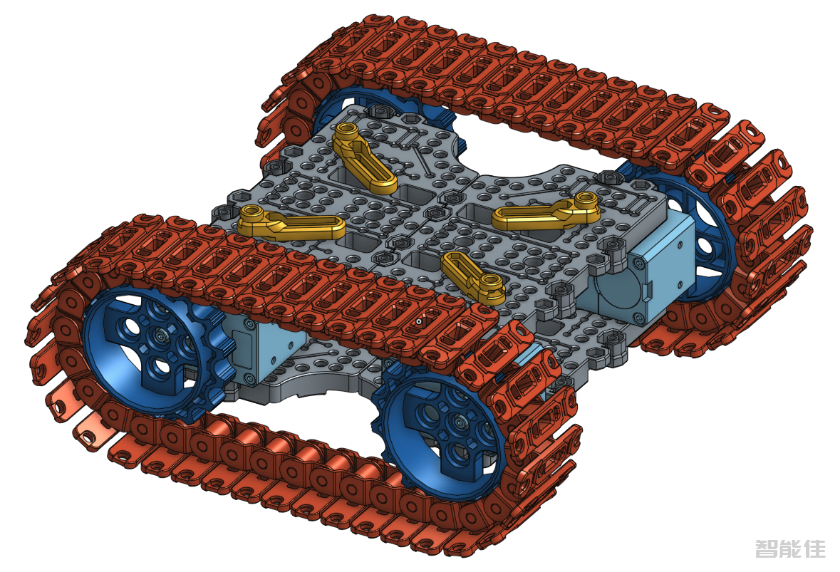TurtleBot3系列改装-履带小车