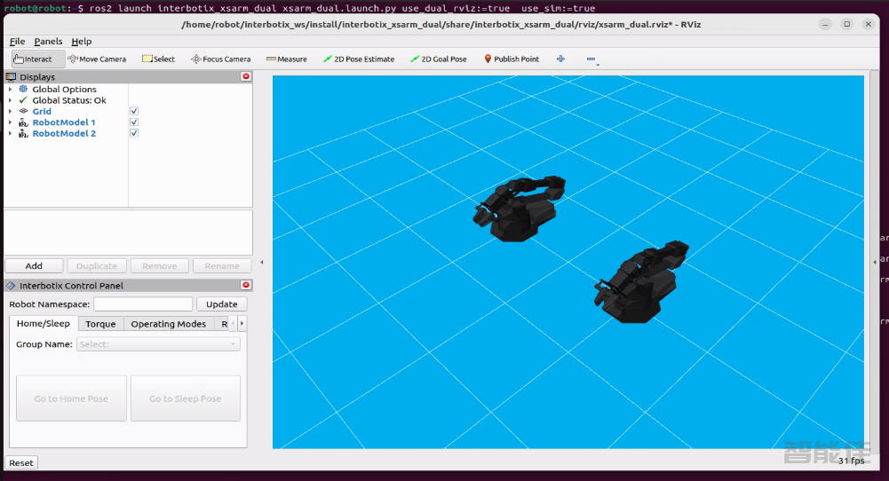 Moblie-Aloha家务机器人-11.双臂控制（ROS2）