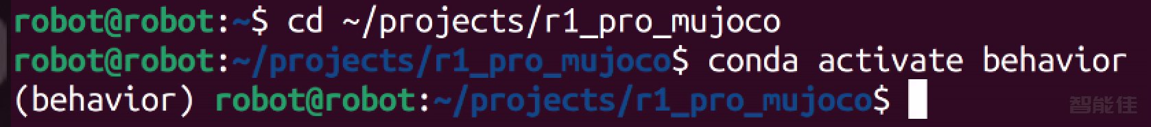 JoyLo遥操R1 Pro-启动 MuJoCo 遥操作